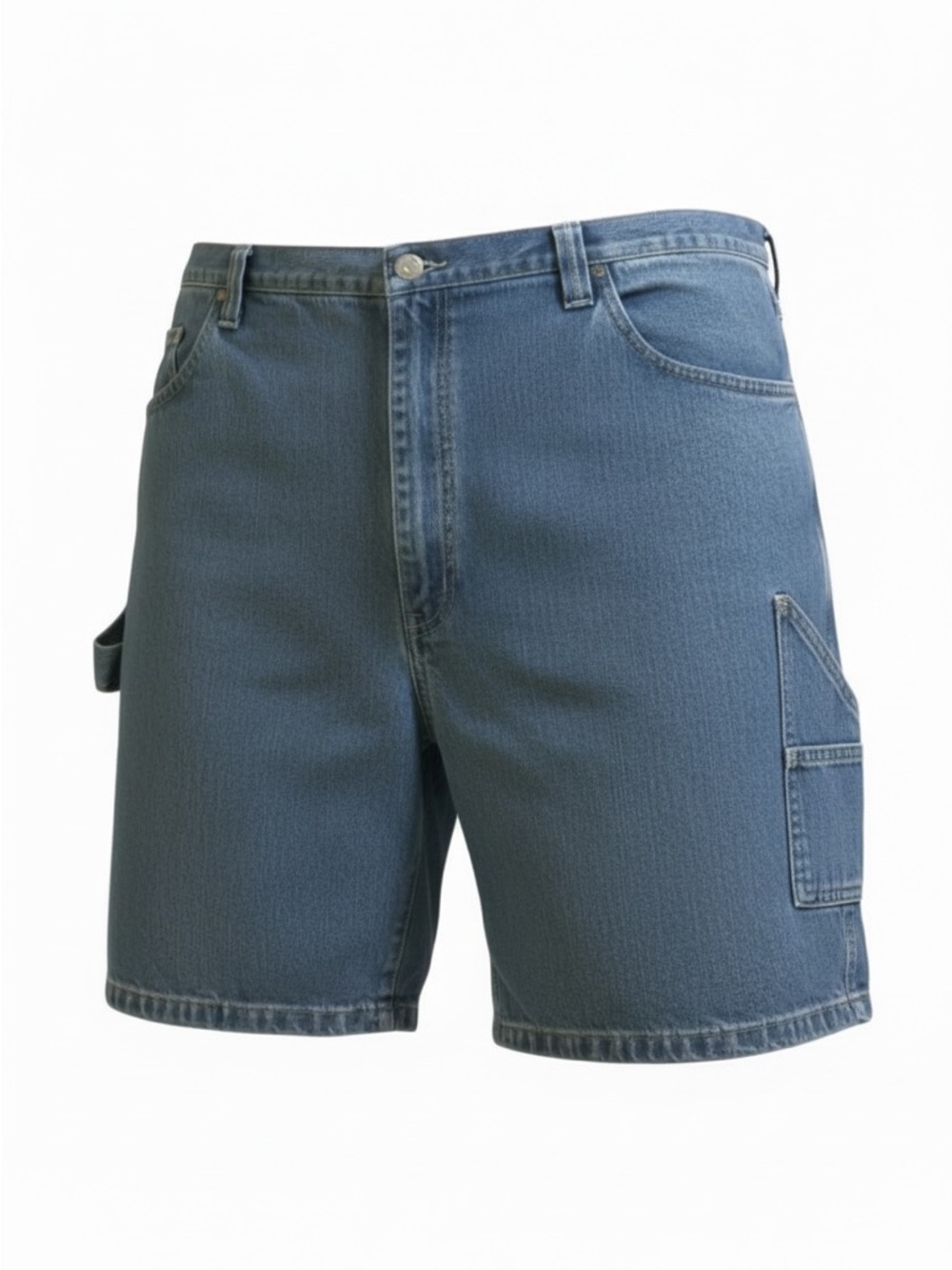 Wrangler Men’s Y2K 100% Cotton Denim Cargo Shorts Size 44